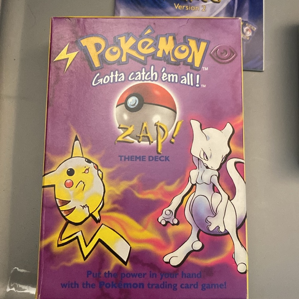 1999 Pokémon ZAP! Theme Deck - Picture 7 of 11